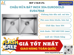 Chậu rửa bát chống xướt Eurogold EUS47848